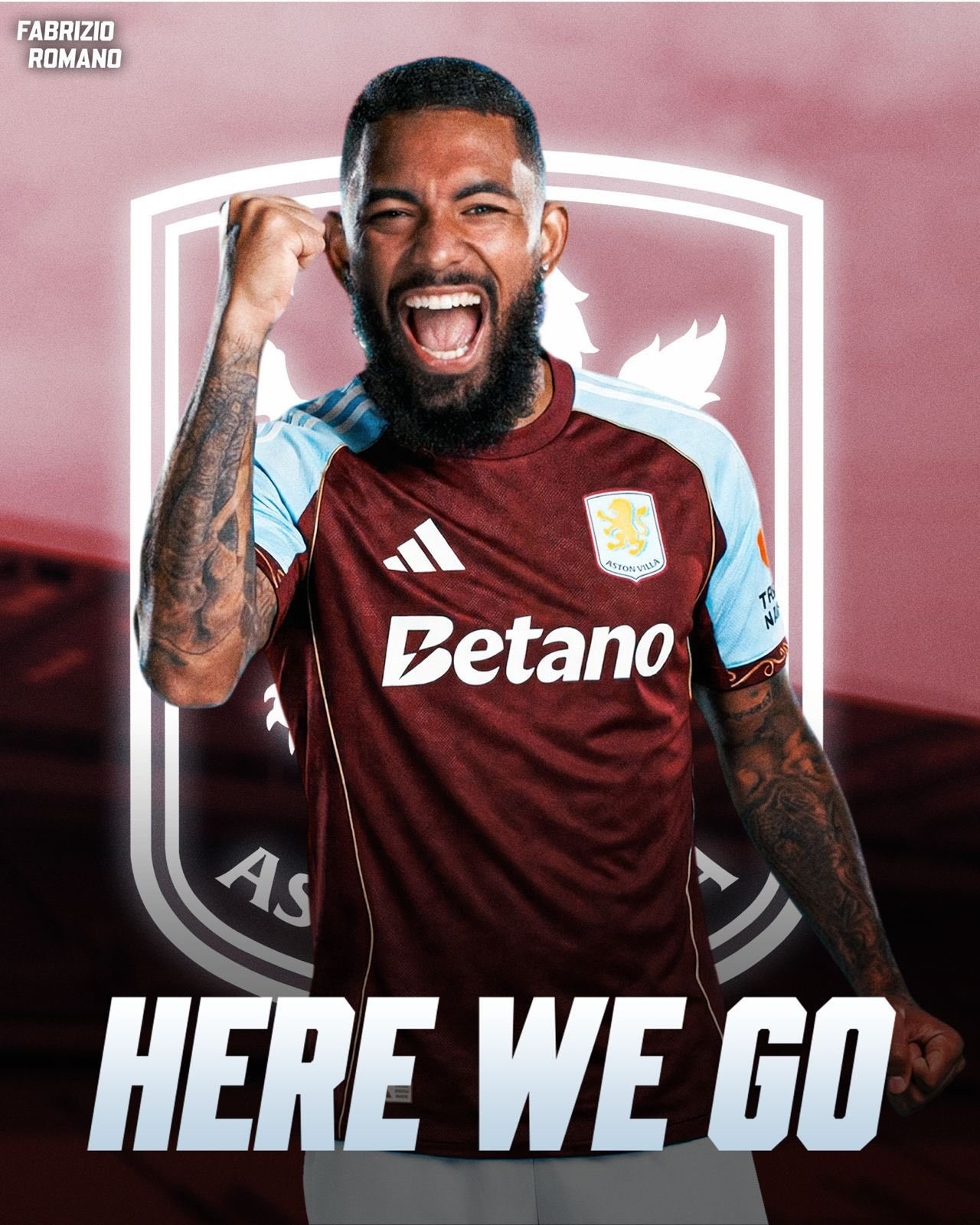 Douglas Luiz được cho đạt thỏa thuận tái hợp Aston Villa.