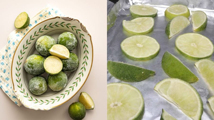 Sử dụng chanh đông lạnh mang lại nhiều lợi ích cho sức khỏe.