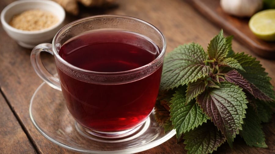 Nước tía tô tốt nhưng không phải ai cũng nên dùng