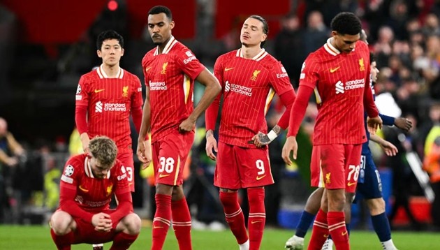 Liverpool năm ngoái từng hụt hơi khi chạm trán PSG.