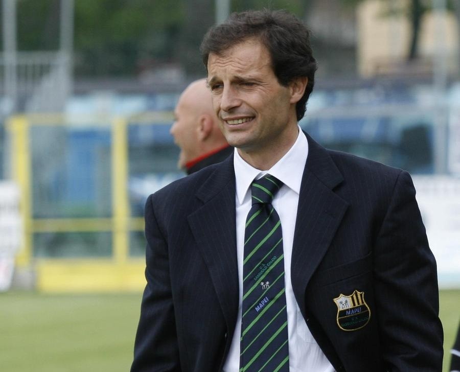  Allegri đã bắt đầu thành danh tại Sassuolo.