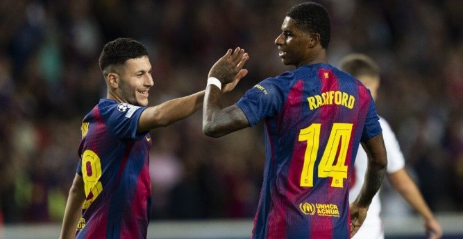 Bardghji đang dần cho thấy tiềm năng trong màu áo Barcelona.