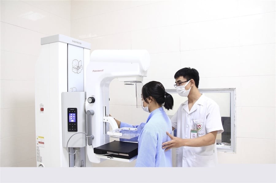 Chụp quang tuyến vú. (Ảnh minh họa)