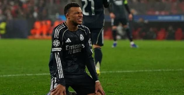 Mbappe không thể chấp nhận bàn thua của Real.