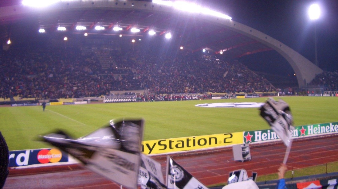 Sân nhà Udinese trước 1 trận đấu tại Champions League.