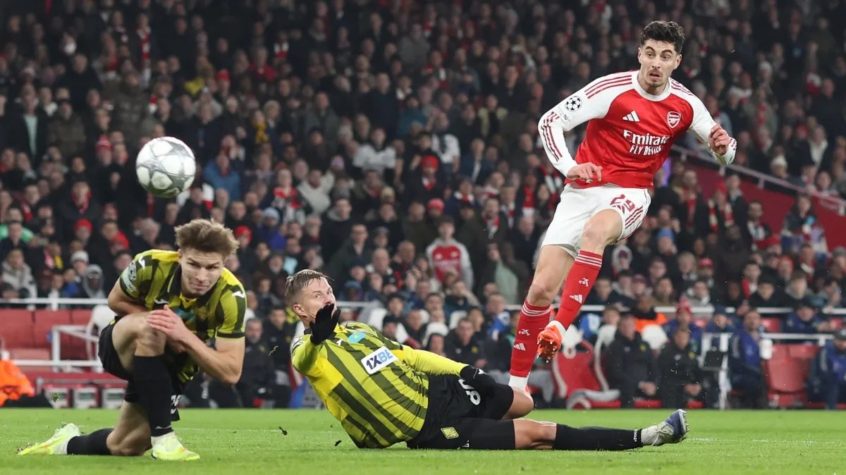 Kai Havertz tỏa sáng trước Kairat Almaty.