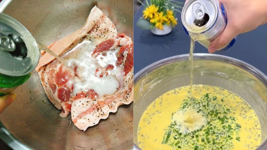 Bạn có thể dùng bia để pha các loại bột chiên rán hoặc dùng bia để ướp thịt.