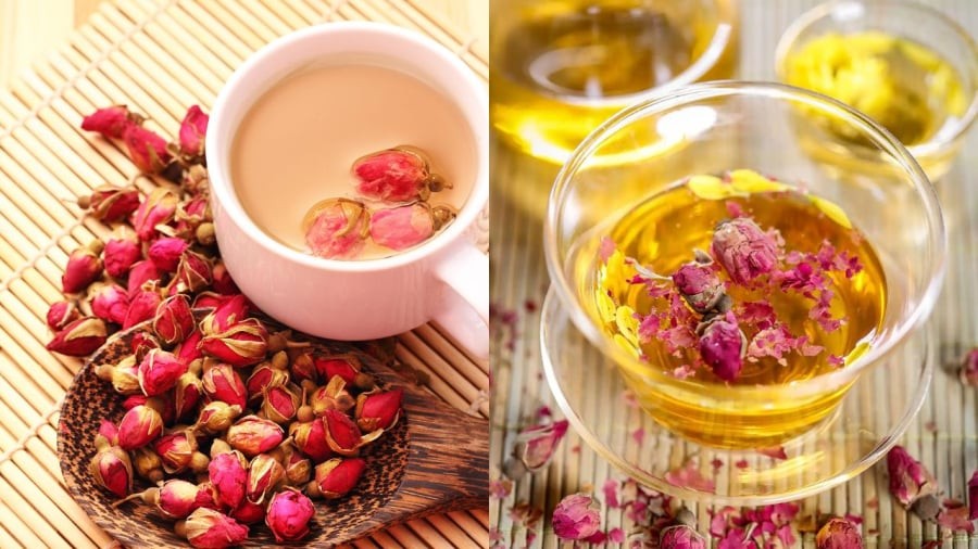 Trà hoa hồng là một loại đồ uống giúp cải thiện tình trạng mùi hôi ở vùng kín.