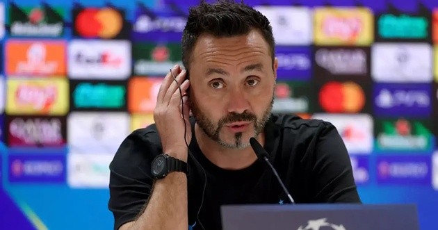 De Zerbi phủ nhận tin chia tay Marseille.