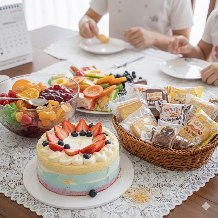 Những loại bánh ngọt quen thuộc có thể tạo áp lực kéo dài lên tuyến tụy nếu ăn thường xuyên.