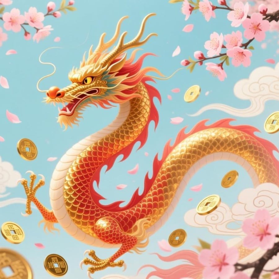 Người tuổi Thìn đứng đầu trong danh sách những con giáp may mắn trong thời gian tới.