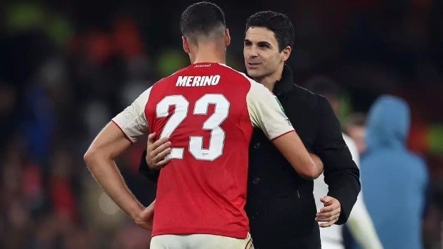 Arsenal nhận tin dữ từ Merino.