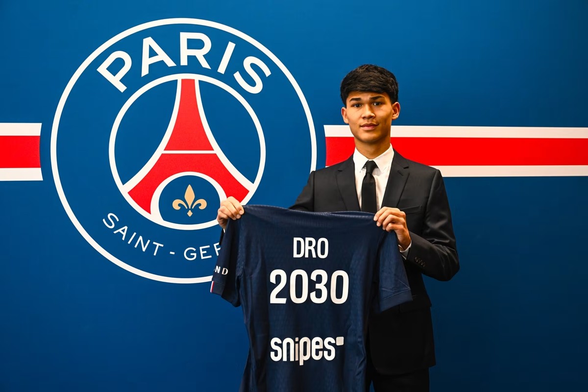Dro Fernandez cập bến PSG.