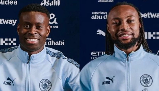 2 tân binh mùa đông của Man City.