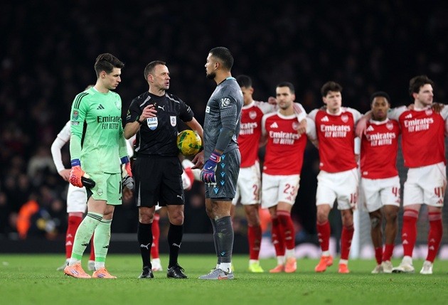  Kepa đã góp công lớn giúp Arsenal vào đến bán kết.