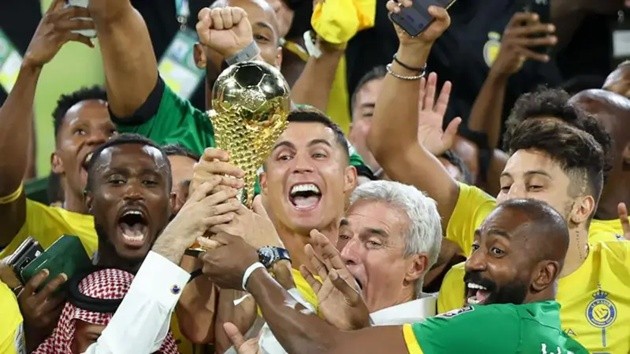 Arab Club Champions Cup là danh hiệu duy nhất của Ronaldo ở Al-Nassr.