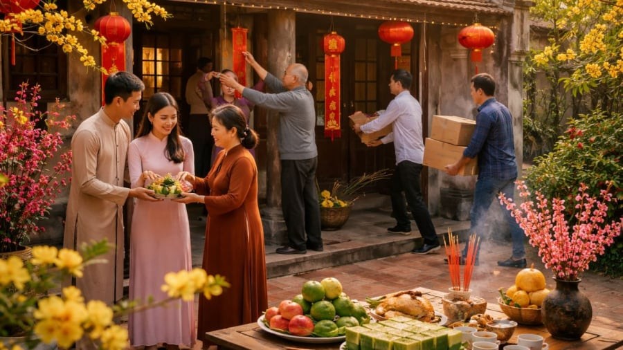 Tháng Chạp là tháng khép lại một năm và mở ra nhiều nghi lễ truyền thồng nên người xưa kiêng chuyển nhà và cưới hỏi dịp này