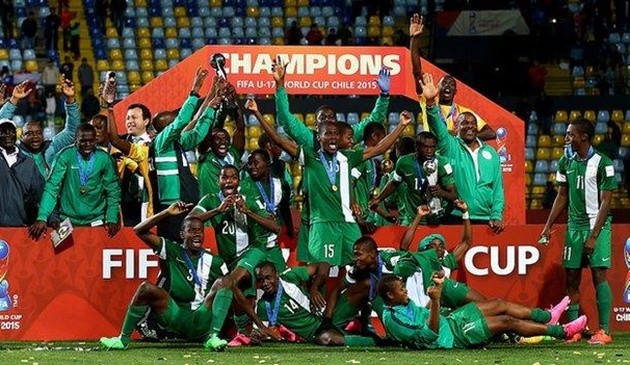 Nigeria là quốc gia giàu thành tích nhất giải U17 World Cup.