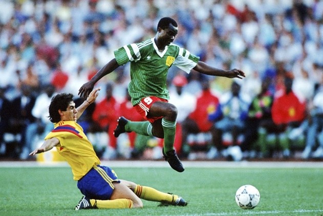Roger Milla là một tượng đài của bóng đá châu Phi nói chung.