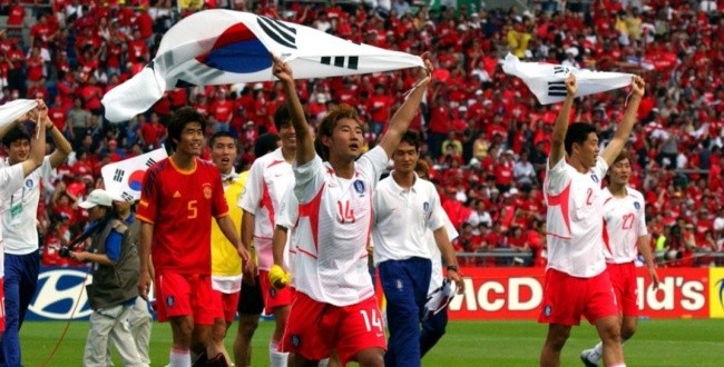 Hàn Quốc lập kỳ tích ở World Cup 2002.