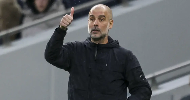 Pep hoàn toàn hài lòng với màn trình diễn của Man City. 