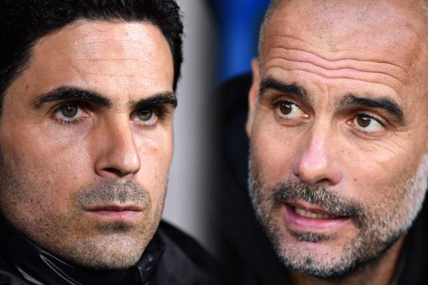Arteta và Guardiola sẽ chạm trán ở trận chung kết Carabao Cup. 