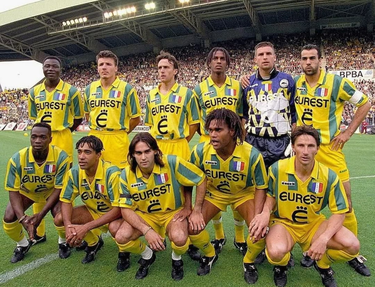 Đội hình Nantes ở mùa giải 1995/96.