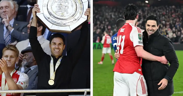 Thống kê của HLV Arteta tại sân Wembley giúp Arsenal tự tin đánh bại Man City.