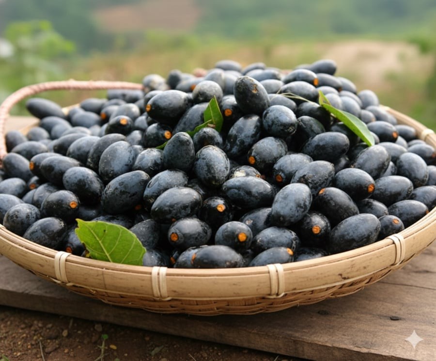 Trám đen – loại quả rừng từng bị bỏ quên, nay được săn lùng với giá cao vào mỗi mùa thu hoạch.