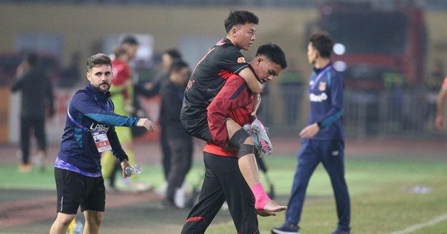 Thái Sơn đã phẫu thuật chấn thương xong.