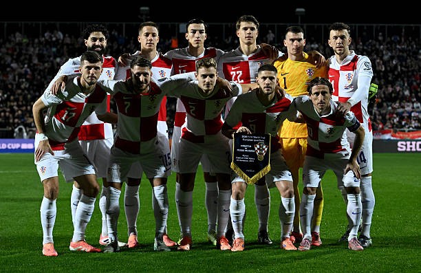 Tuyển Croatia với 