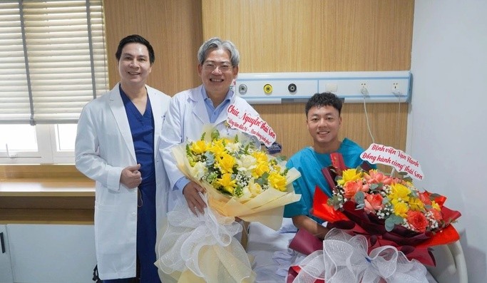 Thái Sơn đã trải qua ca phẫu thuật thành công.