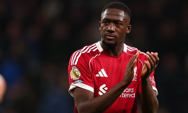 Konate sắp hết hạn hợp đồng với Liverpool.