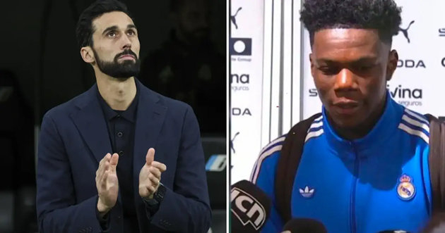 Tchouameni có những chia sẻ về HLV Arbeloa sau trận thắng Valencia.