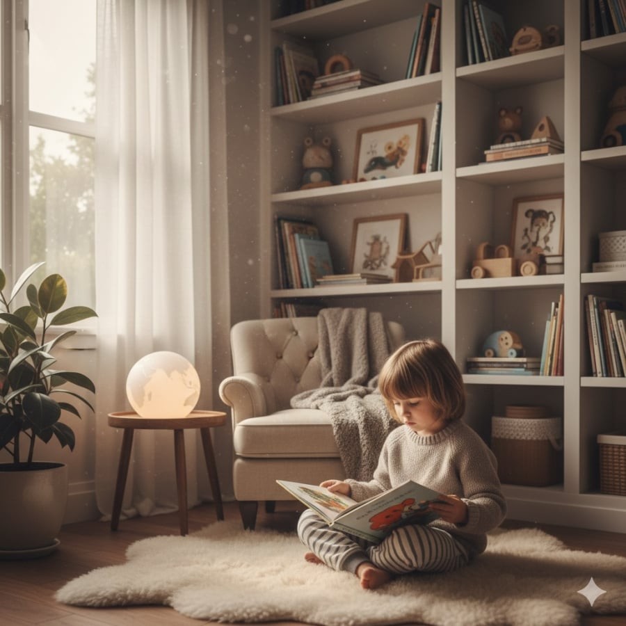 Sự yên tĩnh nuôi dưỡng khả năng tập trung và thế giới nội tâm phong phú.