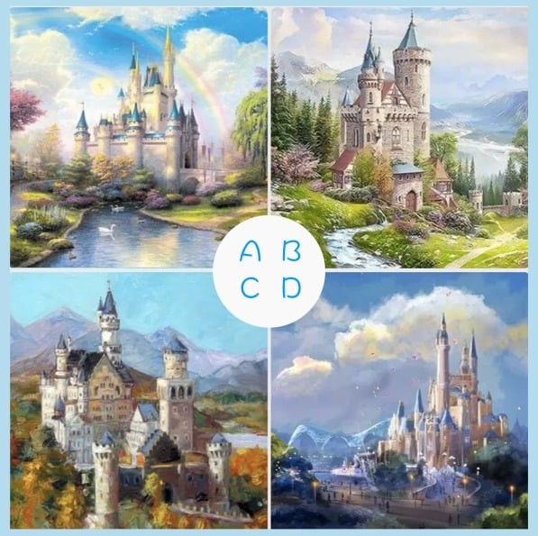 Hãy chọn 1 lâu đài bạn muốn ở nhé!