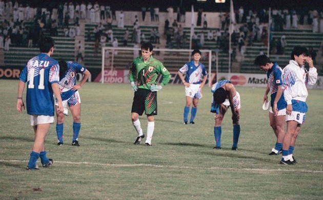 ĐT Nhật Bản mất vé dự World Cup 1994 tại Doha.