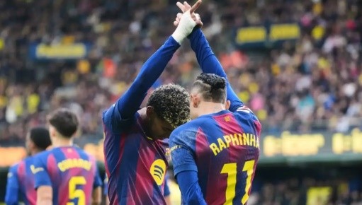 Raphinha và Yamal đã trở thành cặp bài trùng của Barca.
