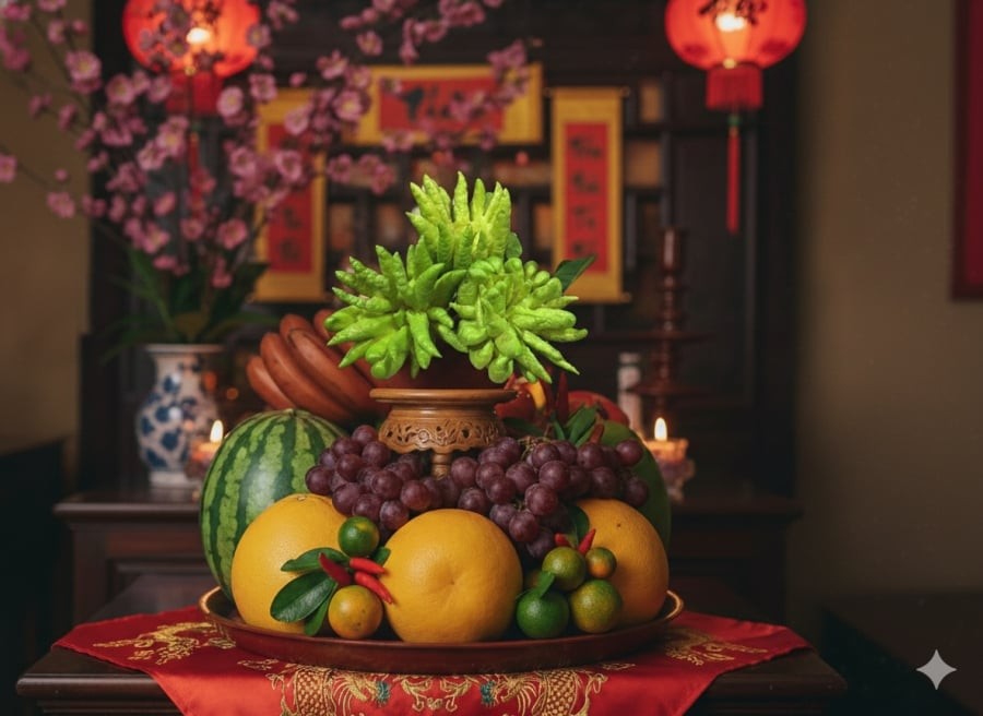 Phật thủ tượng trưng cho sự che chở, giữ phúc và bình an cho gia đình.
