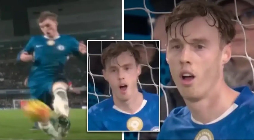 Phản ứng của Palmer sau pha bỏ lỡ cơ hội.