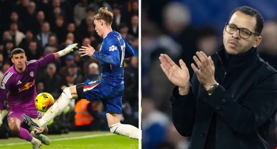 Pha bỏ lỡ khó tin của Palmer trước Leeds khiến Chelsea đánh rơi 2 điểm.