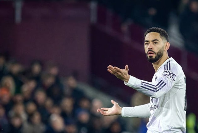 Tiền đạo: Matheus Cunha – 6.3 Một trận đấu đáng quên của tiền đạo người Brazil. Cunha gần như bị 