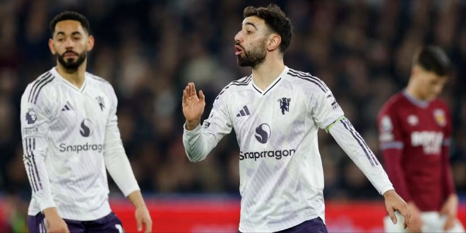 Bruno im tiếng trước West Ham.