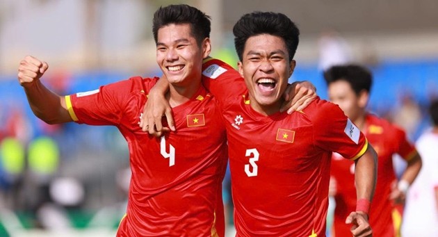 Dàn cầu thủ trẻ của bóng đá Việt Nam sở hữu thể hình lý tưởng.