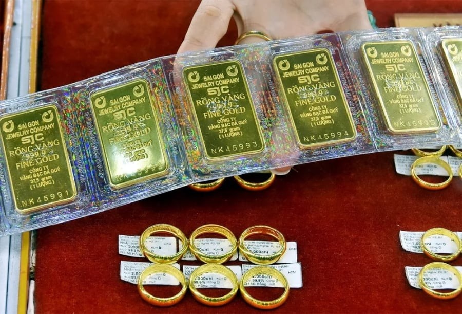 Giá vàng thế giới trong phiên giao dịch ngày 12/2/2026 bật tăng mạnh trở lại. 