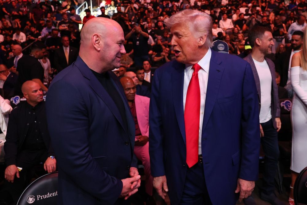 Cựu Tổng thống Donald Trump và Chủ tịch UFC Dana White