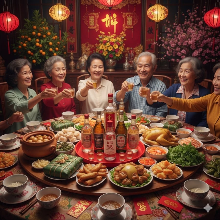 Dịp Tết với nhiều bữa tiệc là “thử thách lớn” cho người đang viêm loét dạ dày.
