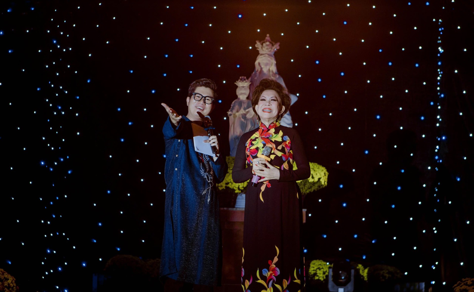 Đạo diễn Jos Tuấn Dũng và danh ca Giao Linh