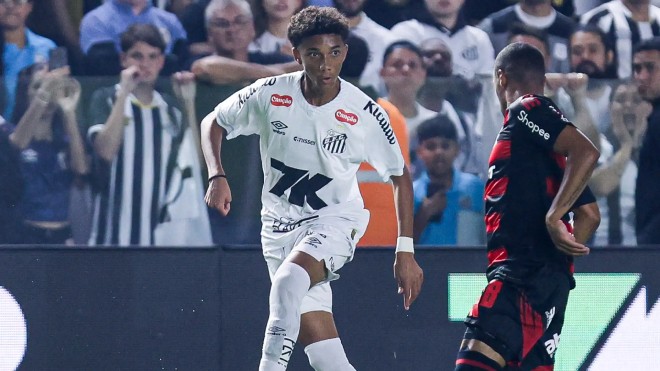 Robinho Jr là tài năng đầy triển vọng của Santos.