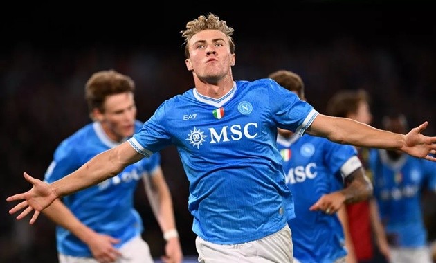 Hojlund là niềm hy vọng của Napoli.